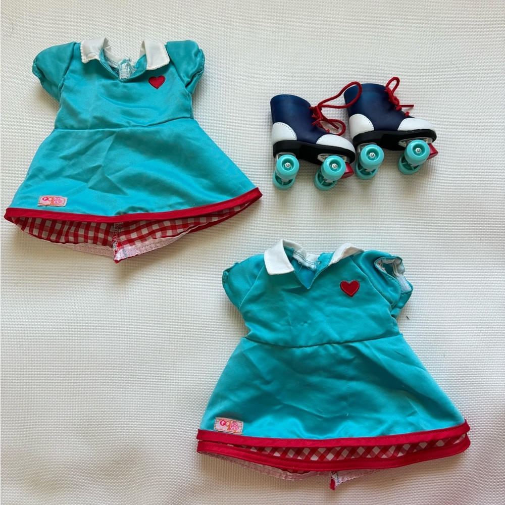 Rollerscating retro outfit for 18" doll